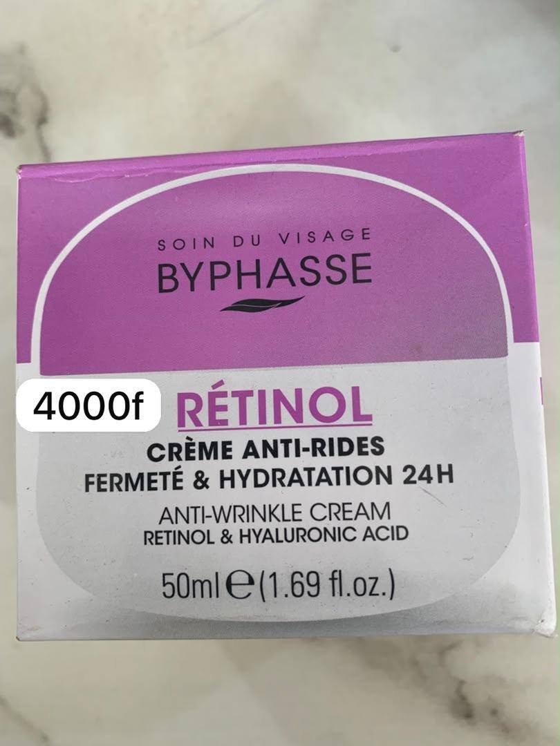 Crème anti-rides Rétinol