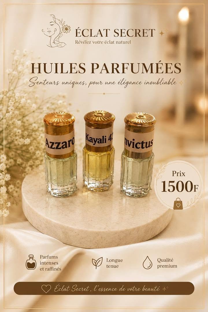Huiles parfumées