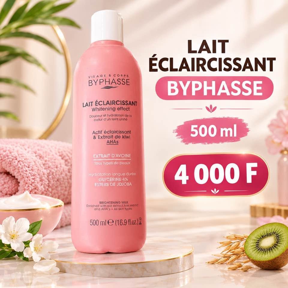 Lait éclaircissant Byphasse