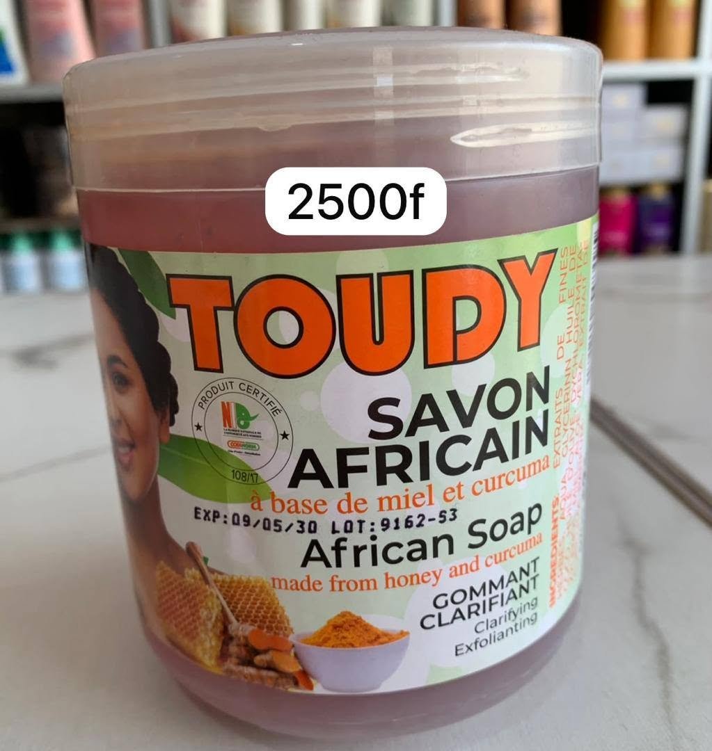 Savon africain Toudy miel & curcuma