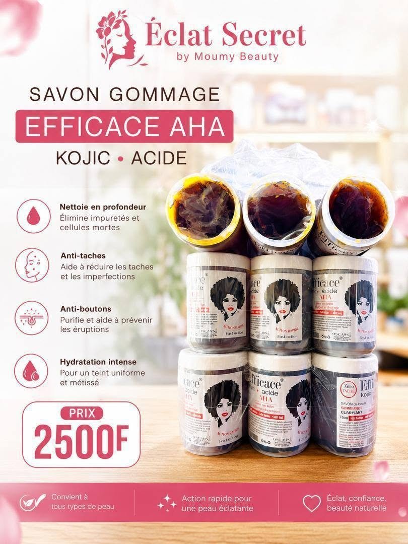 Savon gommage Efficace AHA Kojic